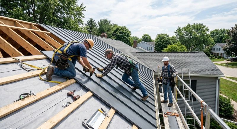 Aluminum Roof Installation in Bogota, NJ