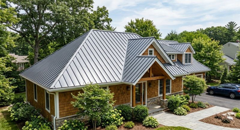 Aluminum Roof Replacement in Ridgefield, CT