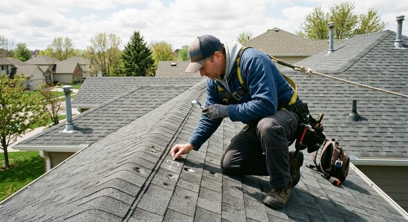 Asphalt Roof Inspection in Plainview, NY