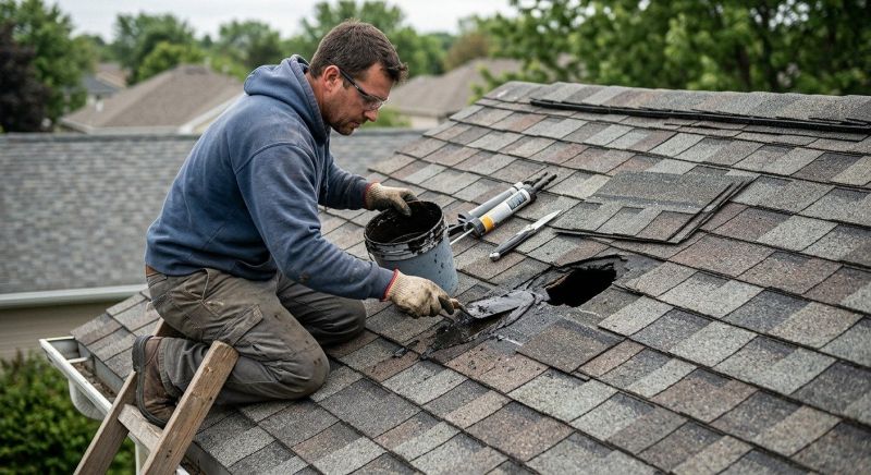Asphalt Roof Leak Repair in Ardsley, NY