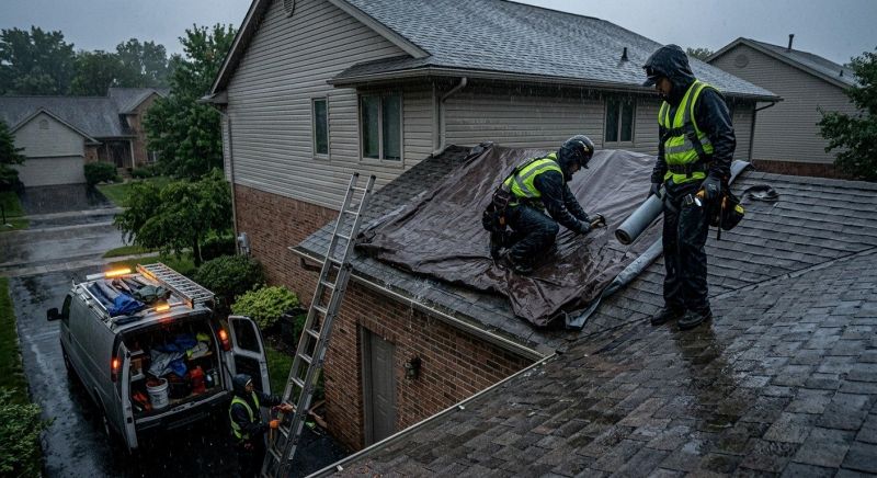 Asphalt Roof Leak Repair in Bronx, NY