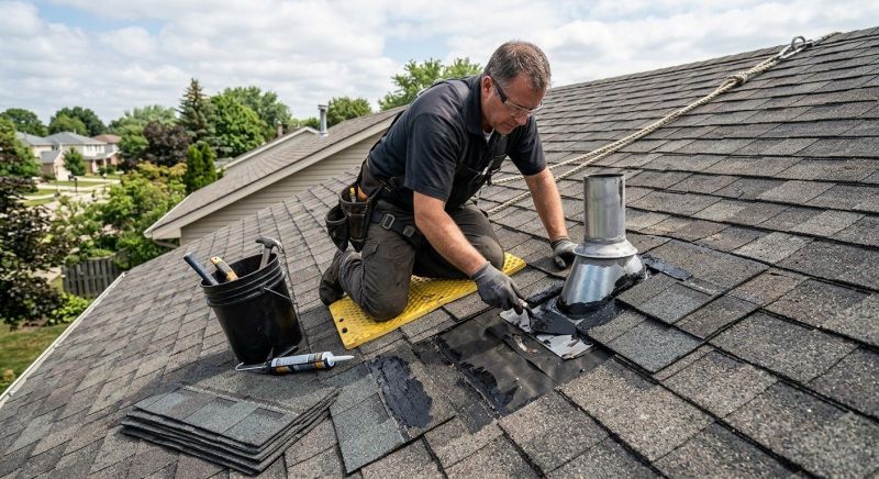 Asphalt Roof Leak Repair in Clifton, NJ