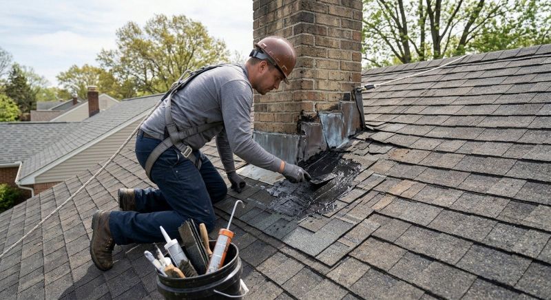 Asphalt Roof Leak Repair in Englewood, NJ