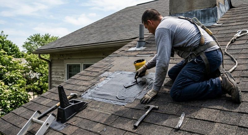 Asphalt Roof Leak Repair in Teaneck, NJ