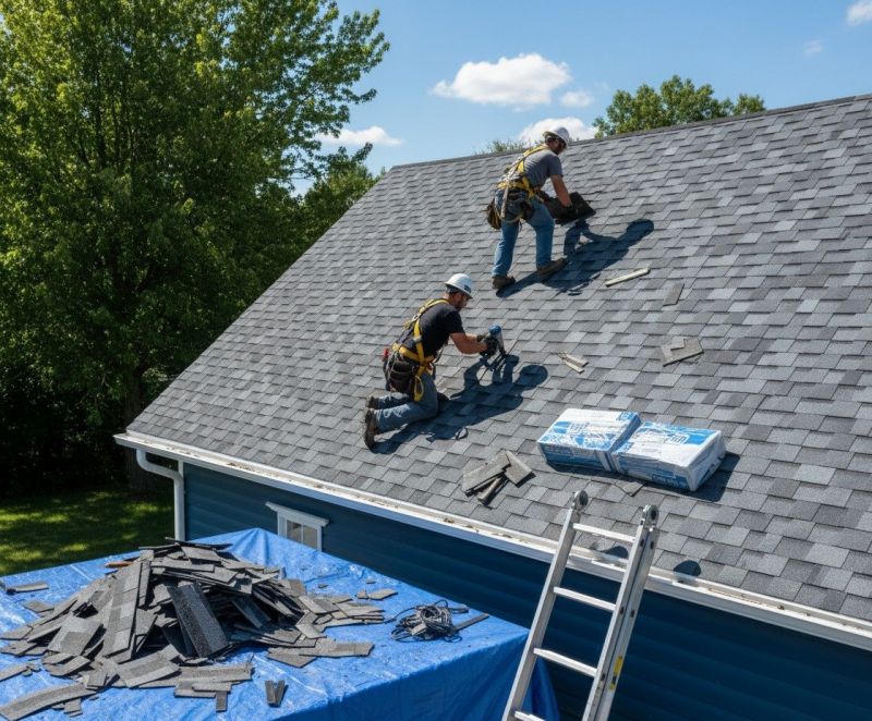 Asphalt Roof Replacement in Hudson County, NJ