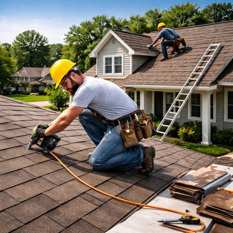 Asphalt Shingles Installation in Middle Village, NY
