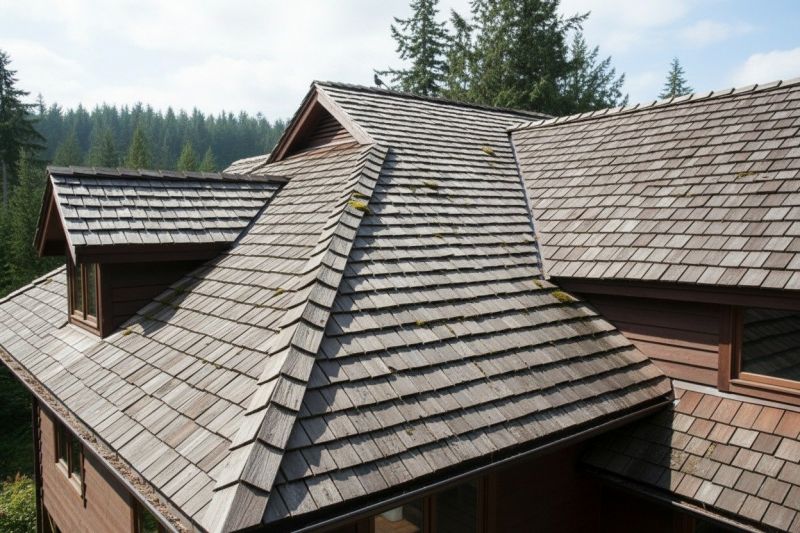 Cedar Roof Replacement in Darien, CT