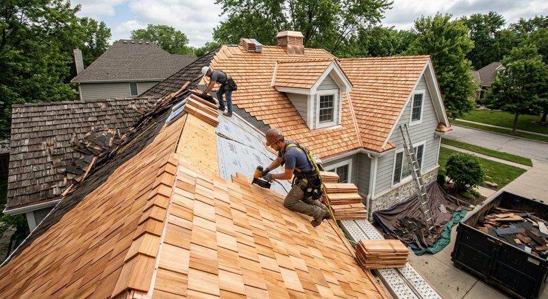 Cedar Roof Replacement in Park Ridge, NJ