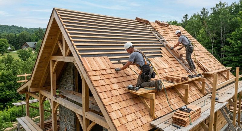 Cedar Shake Roof Construction in Eastchester, NY