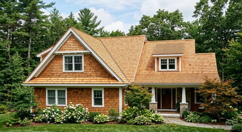 Cedar Shake Roof Construction in Massapequa, NY