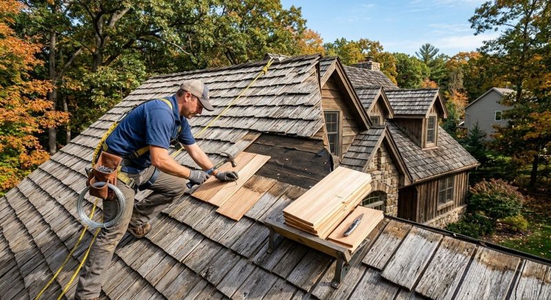 Cedar Shingles Repair in Baldwin, NY