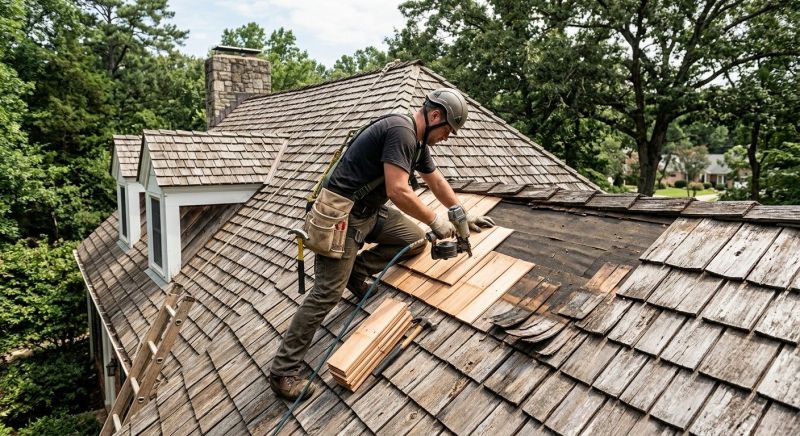 Cedar Shingles Repair in Fairfield County, CT