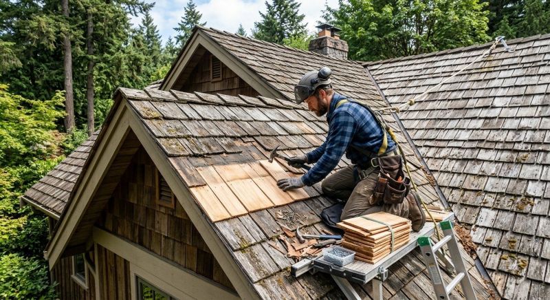 Cedar Shingles Repair in Passaic, NJ