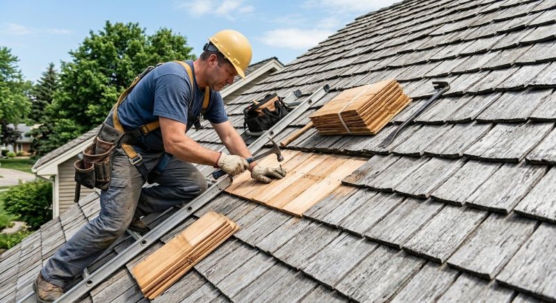 Cedar Shingles Repair in Westport, CT