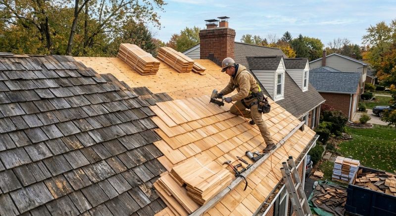 Cedar Shingles Replacement in Bronx County, NY