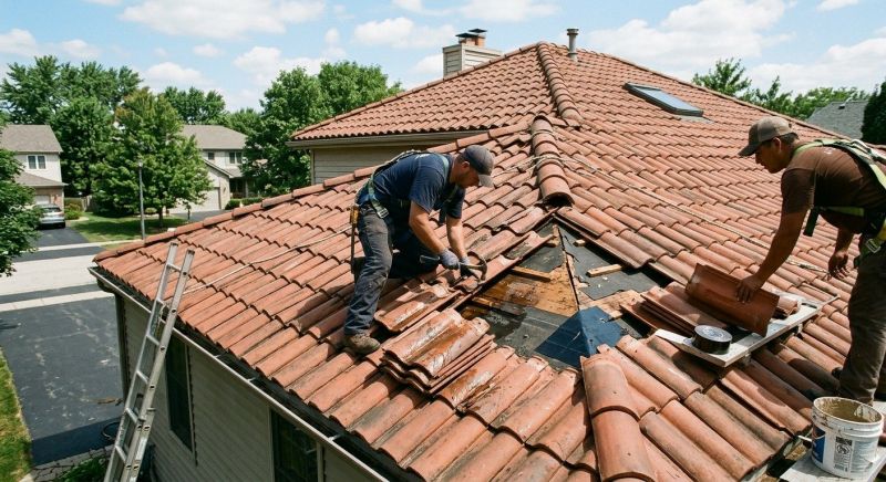 Clay Roof Leak Repair in Rye, NY