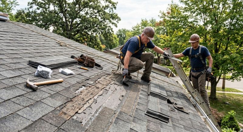 Damaged Roof Repair in Lodi, NJ