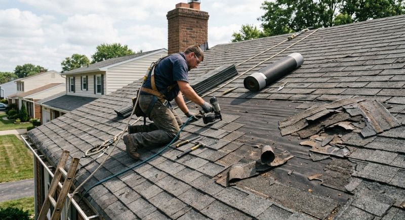 Damaged Roof Repair in Maywood, NJ
