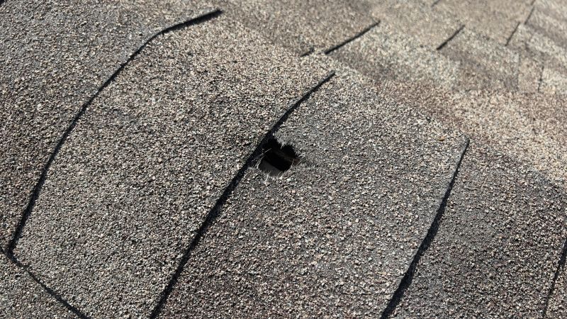 Damaged Roof Repair in Northport, NY