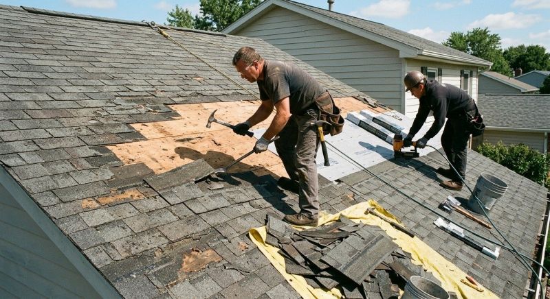 Damaged Roof Repair in Rockland County, NY