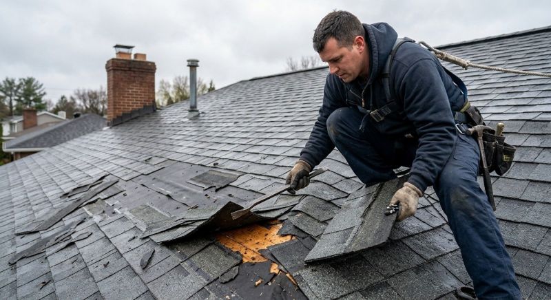Damaged Roof Replacement in Manhasset, NY
