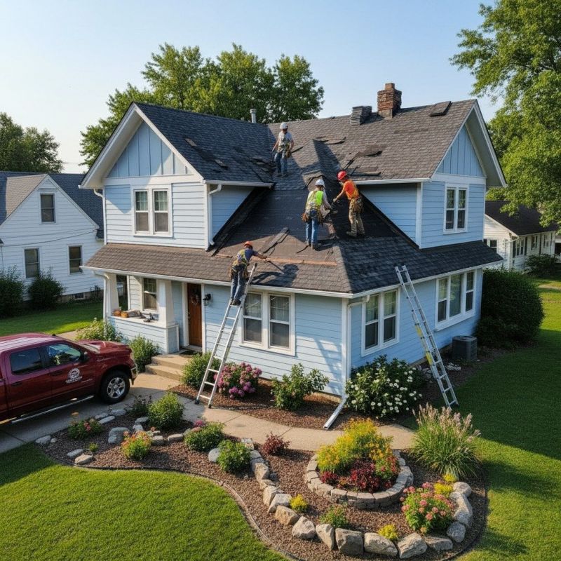 Damaged Roof Replacement in Pelham, NY