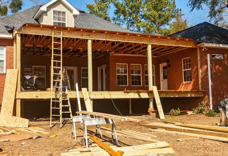 Deck Roof Construction in Rye, NY