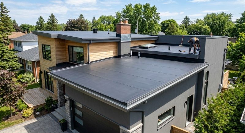 Epdm Roof Installation in Bergenfield, NJ