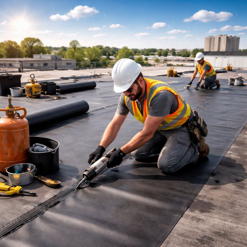 Epdm Roof Installation in Eastchester, NY