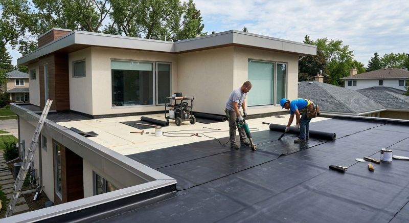 Flat Roof Installation in Rye, NY
