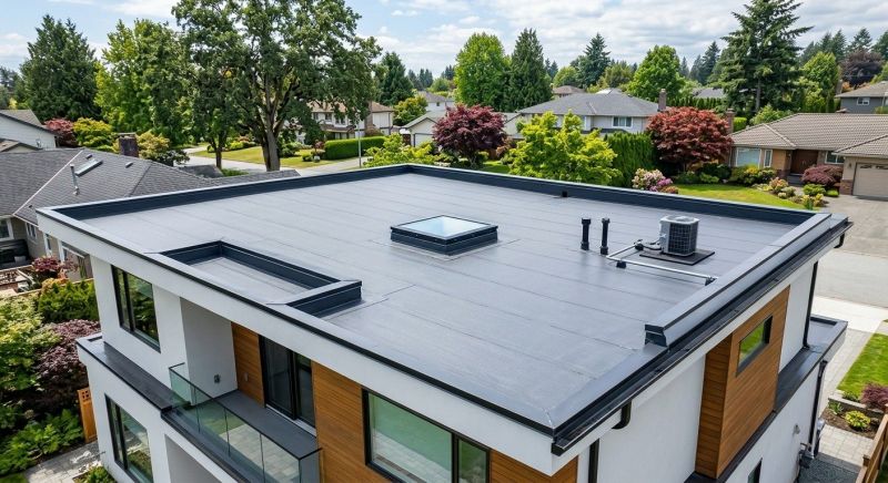 Flat Roof Installation in Westport, CT