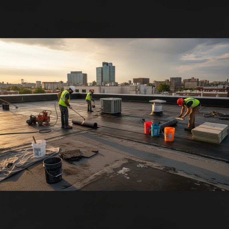 Flat Roof Repair in Elmhurst, NY