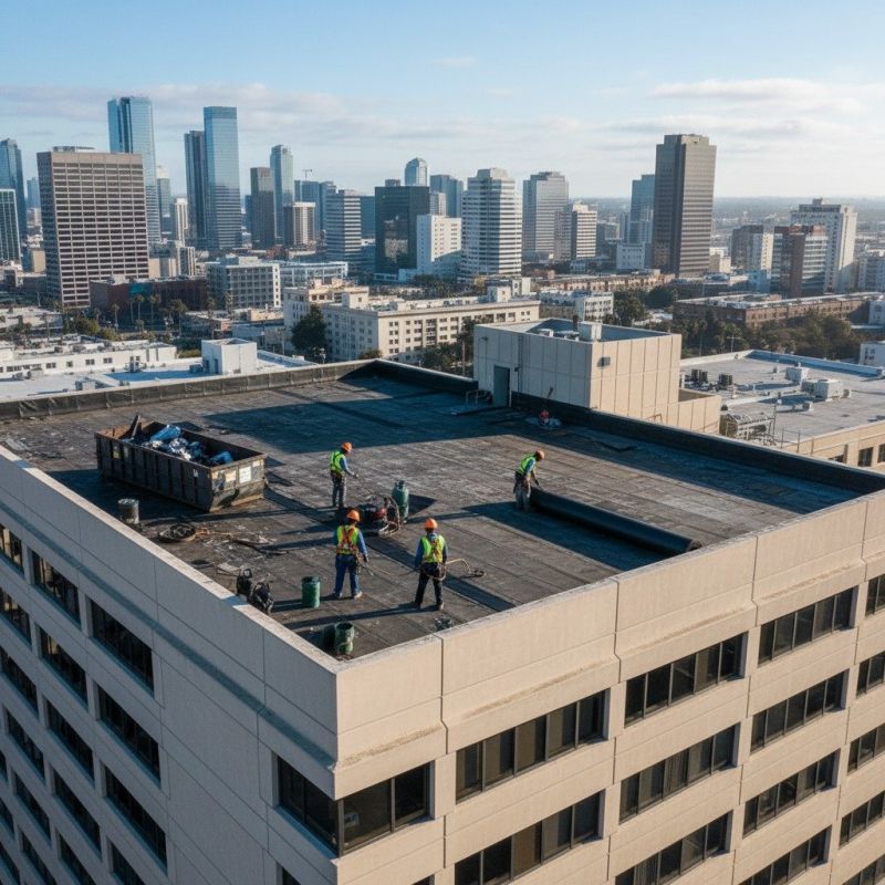 Flat Roof Replacement in Paramus, NJ