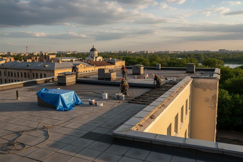 Flat Roof Replacement in Passaic, NJ