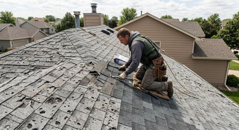 Hail Damage Roof Repair in New City, NY