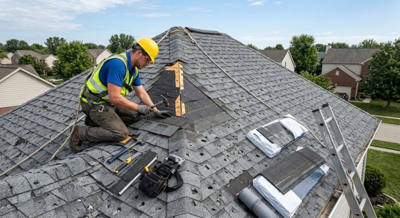 Hail Damage Roof Repair in New City, NY