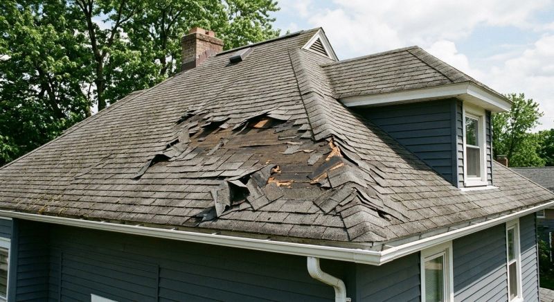 Hail Damage Roof Repair in Plainview, NY