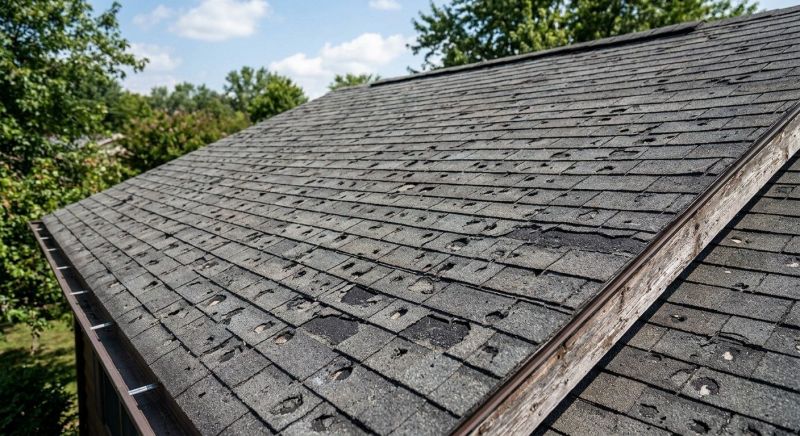 Hail Damage Roof Repair in Port Washington, NY
