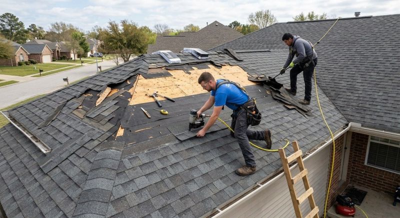Hail Damage Roof Repair in Yonkers, NY
