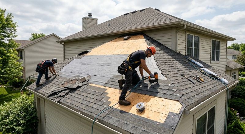 Hip Roof Shingle Replacement in Rye, NY