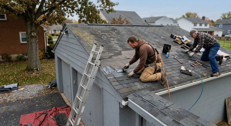 House Roof Repair in Bogota, NJ