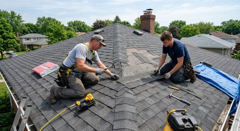 House Roof Repair in Rye, NY