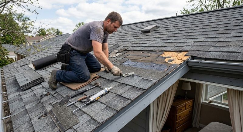 House Roof Repair in Wilton, CT
