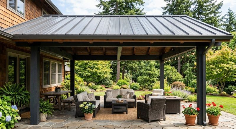 Metal Patio Roof Repair in Rye, NY