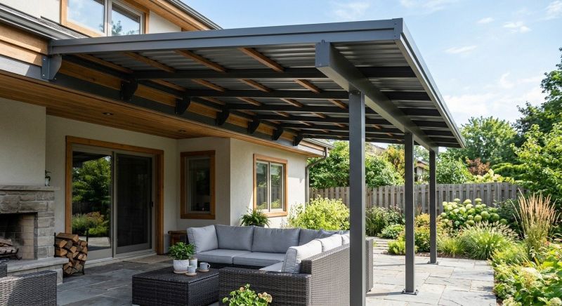 Metal Patio Roof Repair in Rye, NY