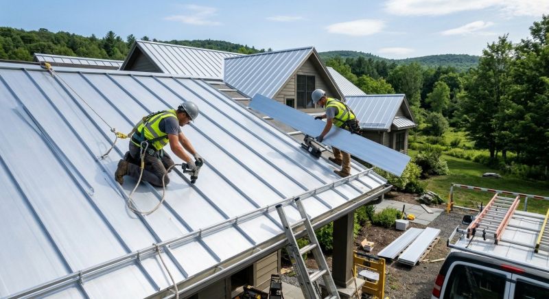 Metal Roof Installation in Darien, CT