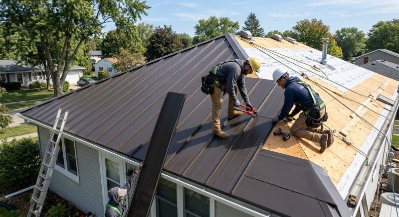 Metal Roof Installation in East Northport, NY