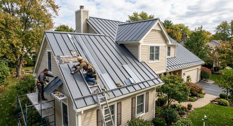 Metal Roof Repair in Greenwich, CT