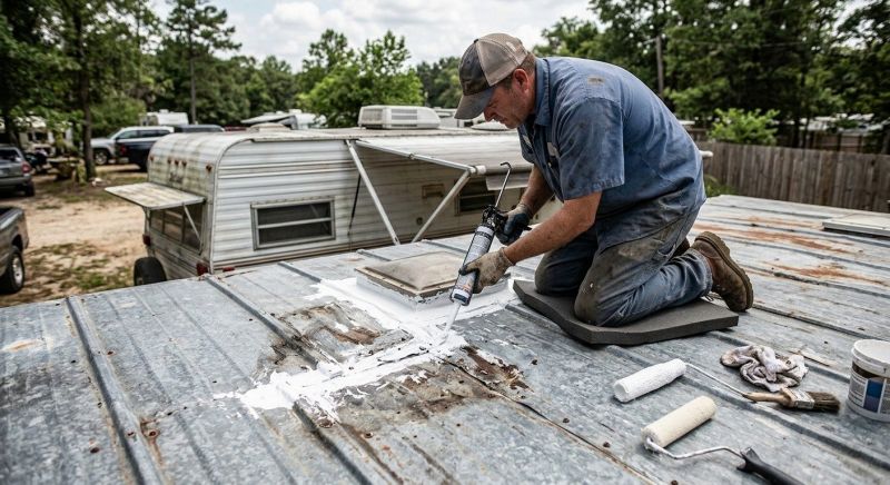 Metal Roof Repair in Melville, NY
