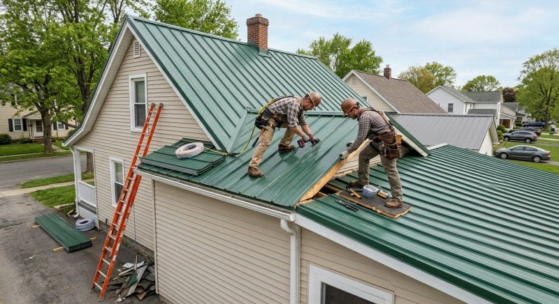 Metal Roof Repair in Stamford, CT